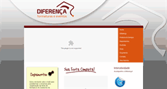Desktop Screenshot of diferencaformaturas.com.br